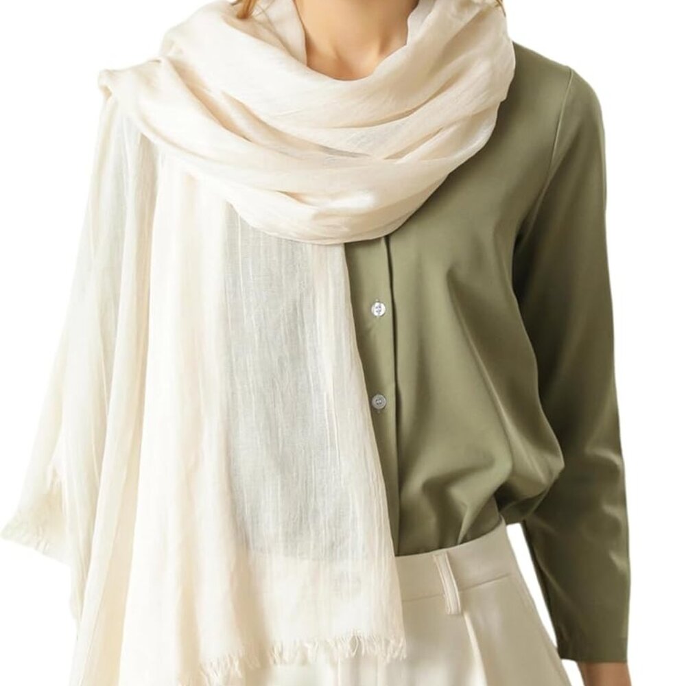 Pashmina Shawl Party Wraps Evening Dress Bridesmaid Long Cotton Scarves for Wedd
